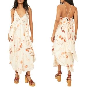 Free People Audrey Embroidered Maxi Dress